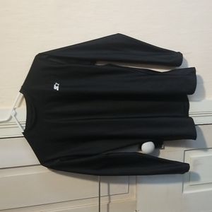 Long sleeved, xl, black, under armor type material